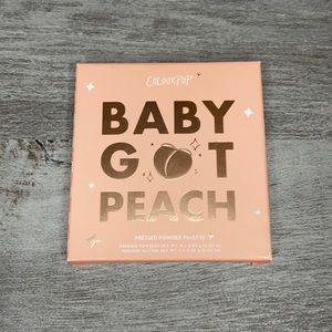 Colourpop baby got peach nine pan palette